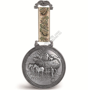 Artina SKS Медальон "Сбор винограда" 11057 (олово 95%)