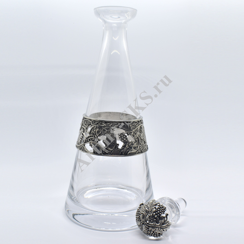 Artina SKS Графин под спиртные напитки "Сбор винограда" 14014 (стекло и олово 95%)